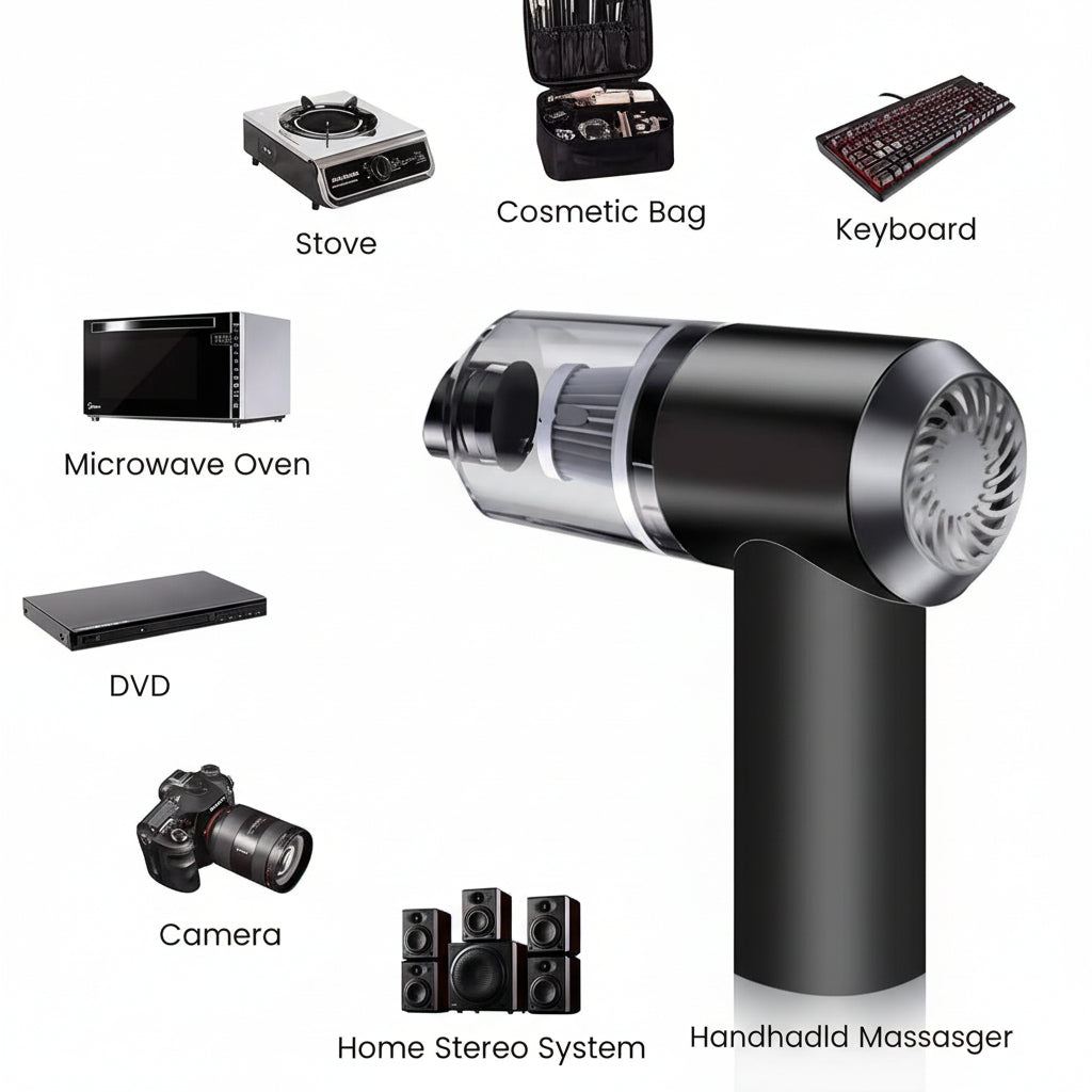 2-in-1 Handheld Vacuum Cleaner