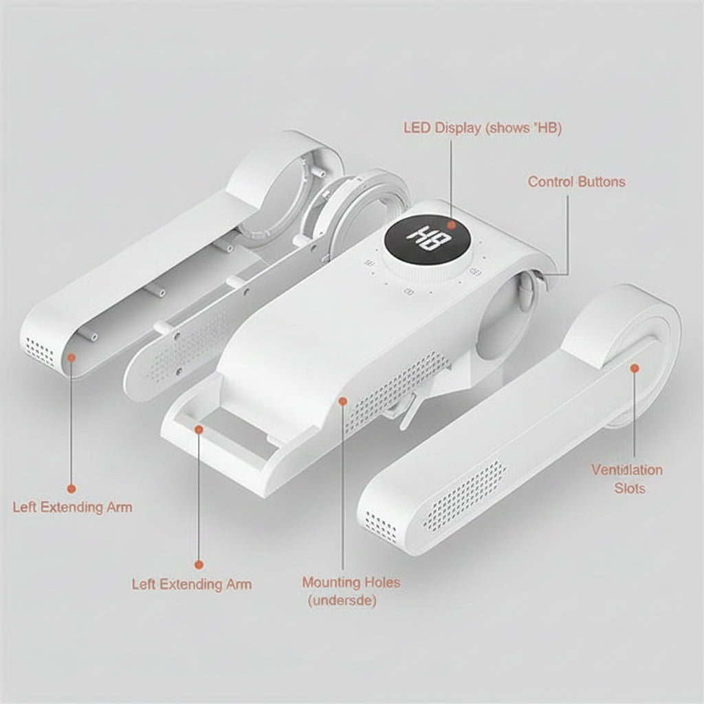 Smart Folding Shoe Dryer