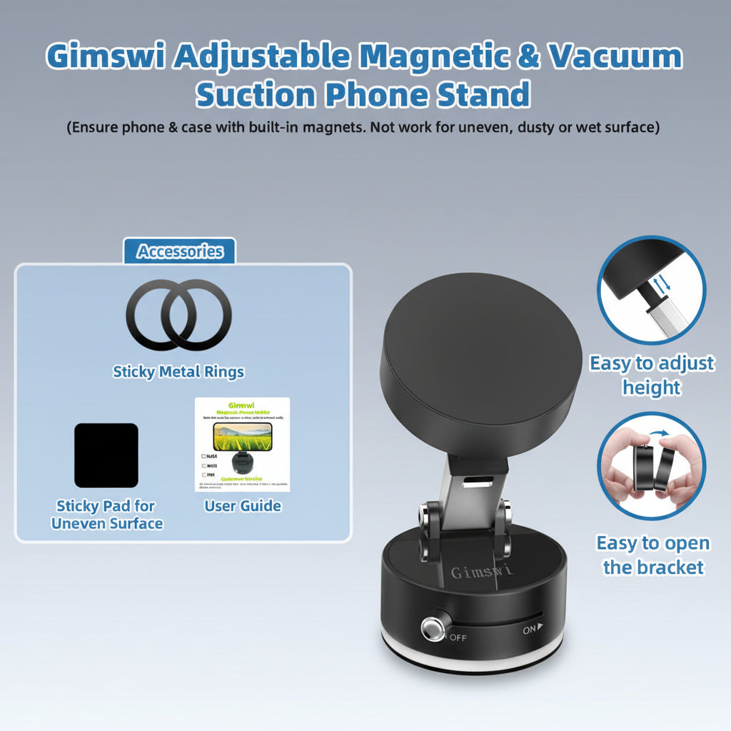 Magnetic Suction Car Phone Mount