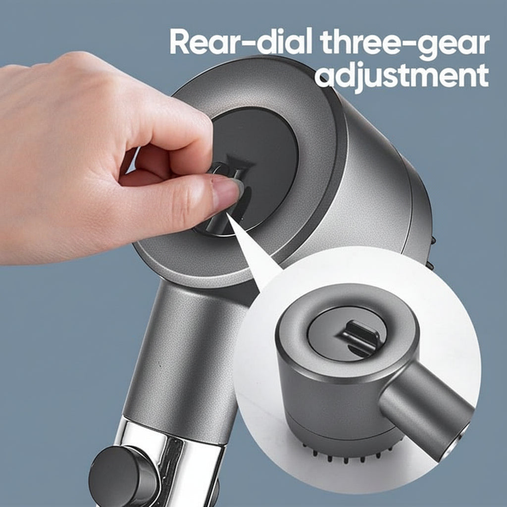 3 Modes Shower Head