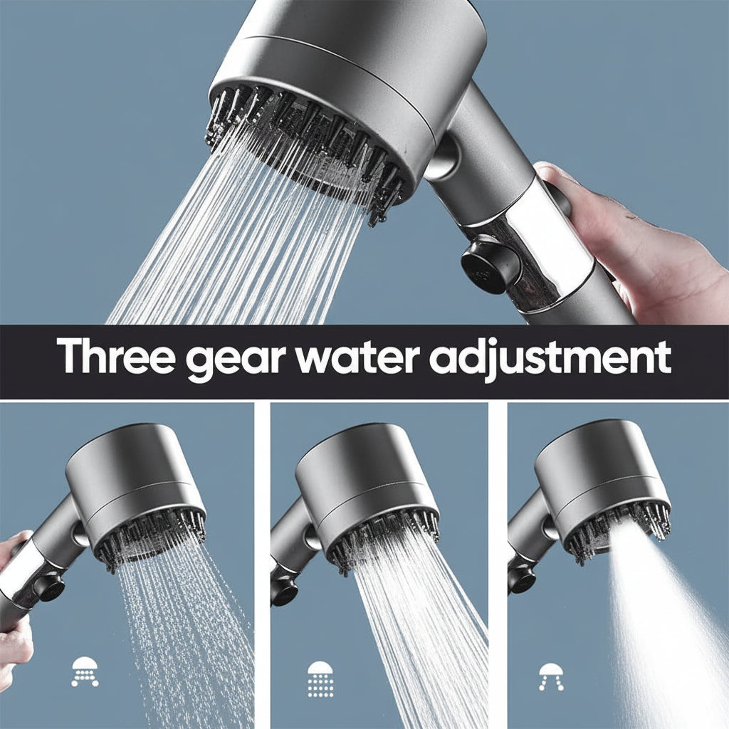 3 Modes Shower Head