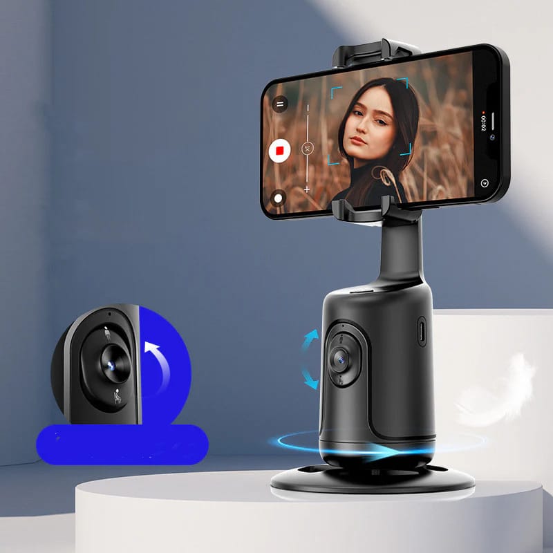 360 Intelligent Video Capture Face Tracking Stabilizer