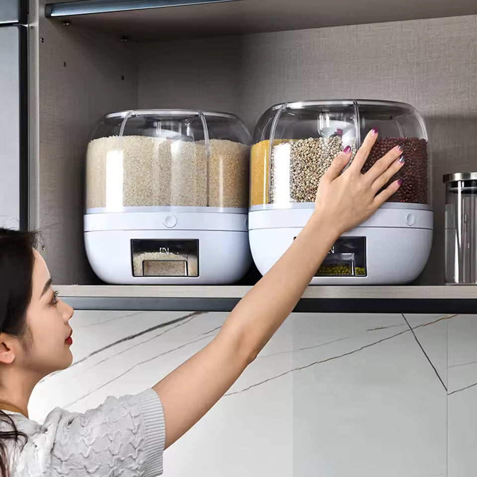 360 Degree Rotating Dry Food Dispenser