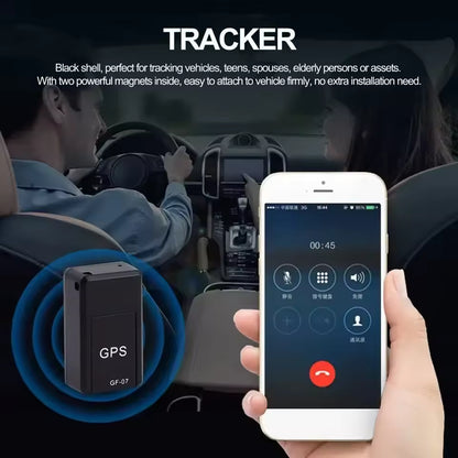 GPS Positioning Tracker Mini Portable Car Strong Magnetic Locator Anti-theft Equipment Precise Tracking Anti-loss