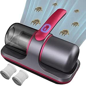 UV Anti-Dust Mite Bed Vacuum Cleaner | Handheld Cordless Mattress Sanitizer for Deep Cleaning, Pet Hair & Allergens