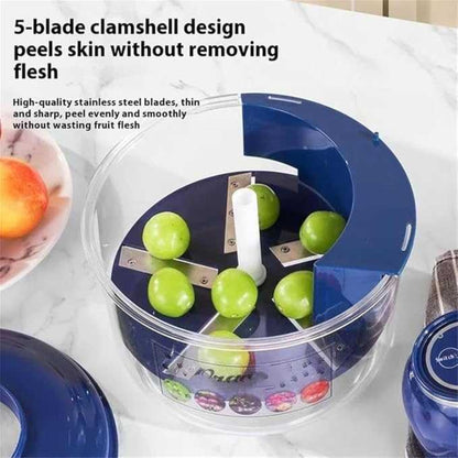 Electric Automatic Fruit and Vegetable Peeler One-Touch Rotary Peeling Machine