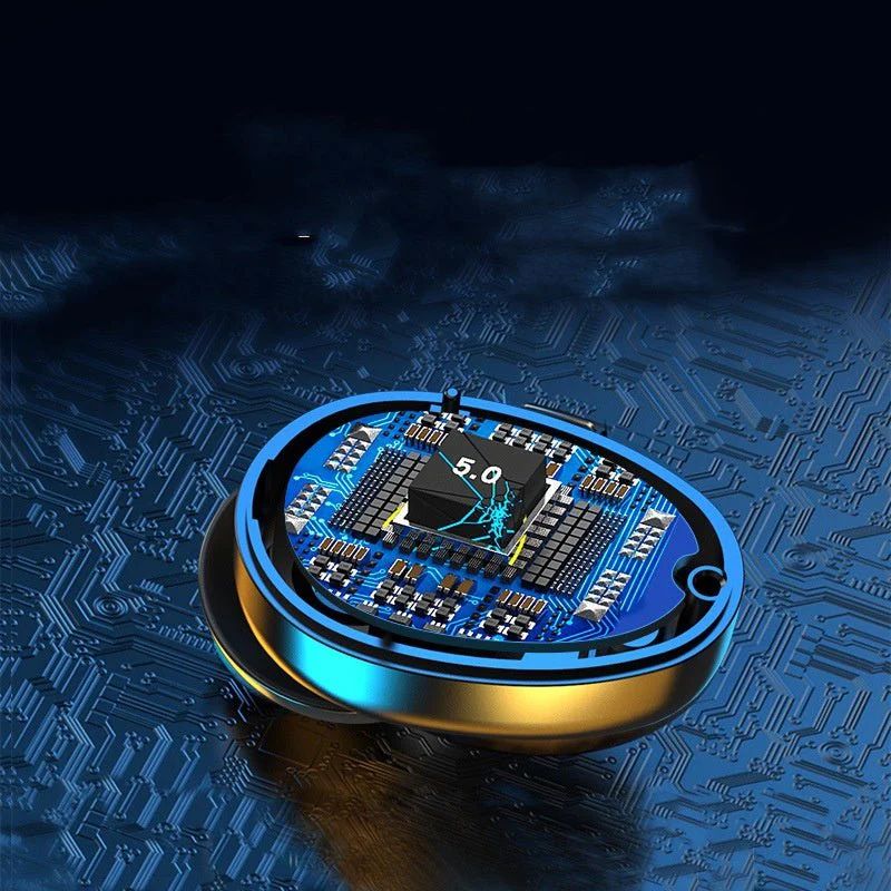 Wireless Bluetooth 5.3 Earbuds with Charging Case | Hi-Fi Stereo Sound, IPX7 Waterproof Sport Headset & Built-in Mic